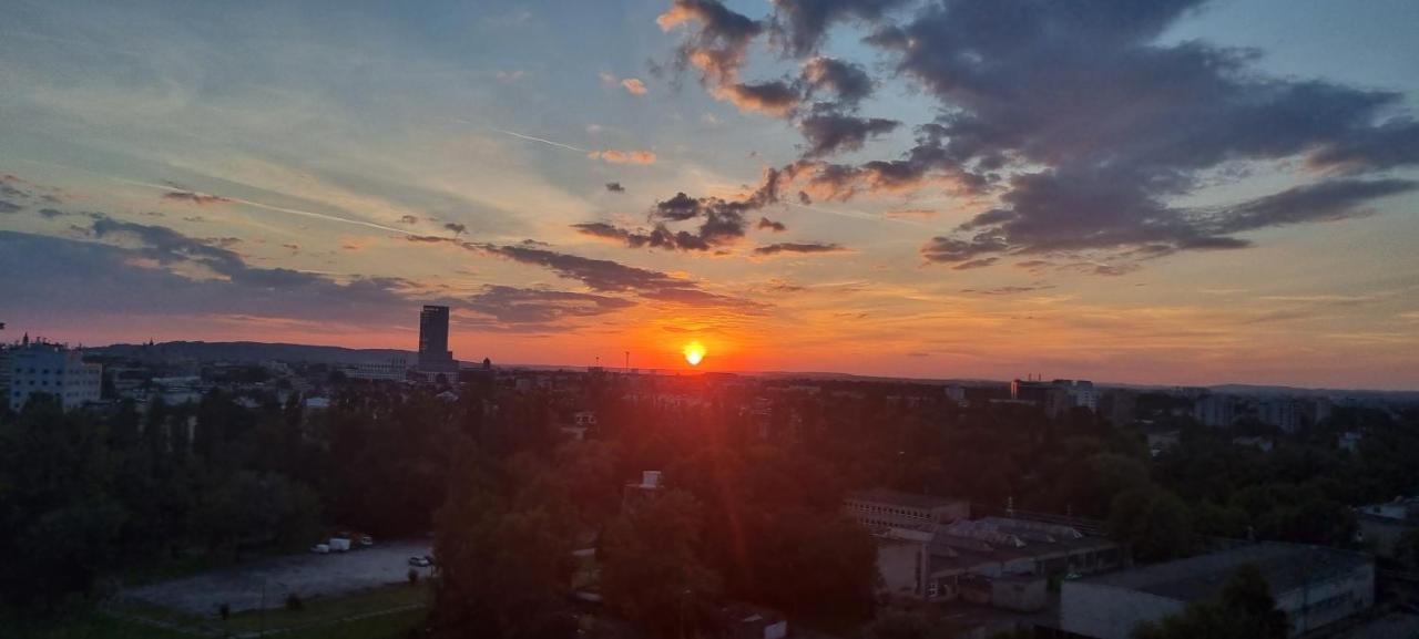 12 Floor Mogilska Tower Leilighet Krasków Eksteriør bilde